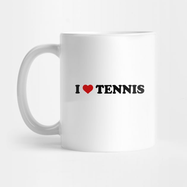 I Heart Tennis by Tiomio